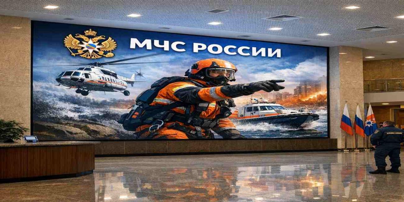 Светодиодный экран для МЧС