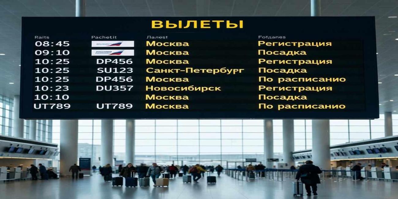 Табло для расписания