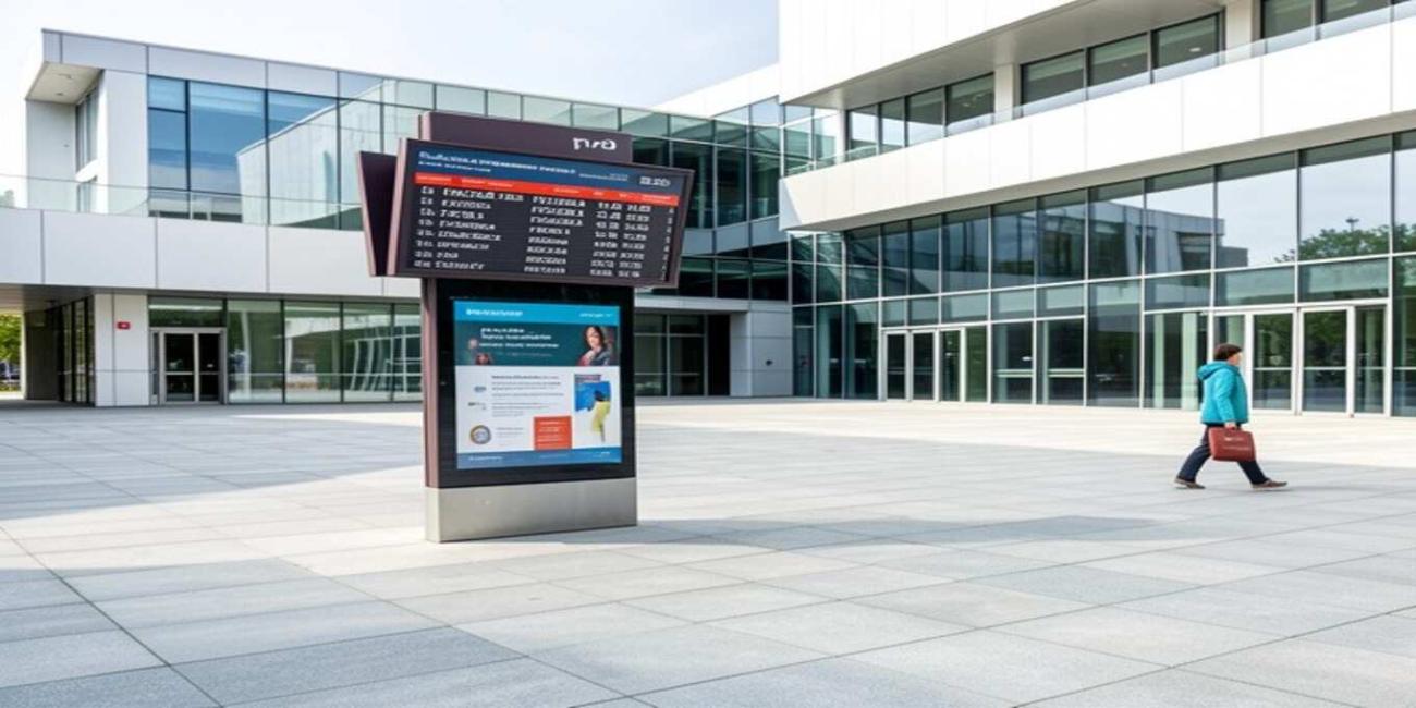 Пилон двухсторонний Прибытие и отправление поездов