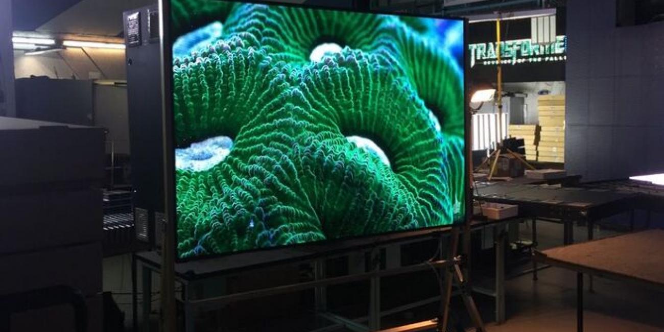 Полноцветный светодиодный дисплей установлен в РГУФКСиТ