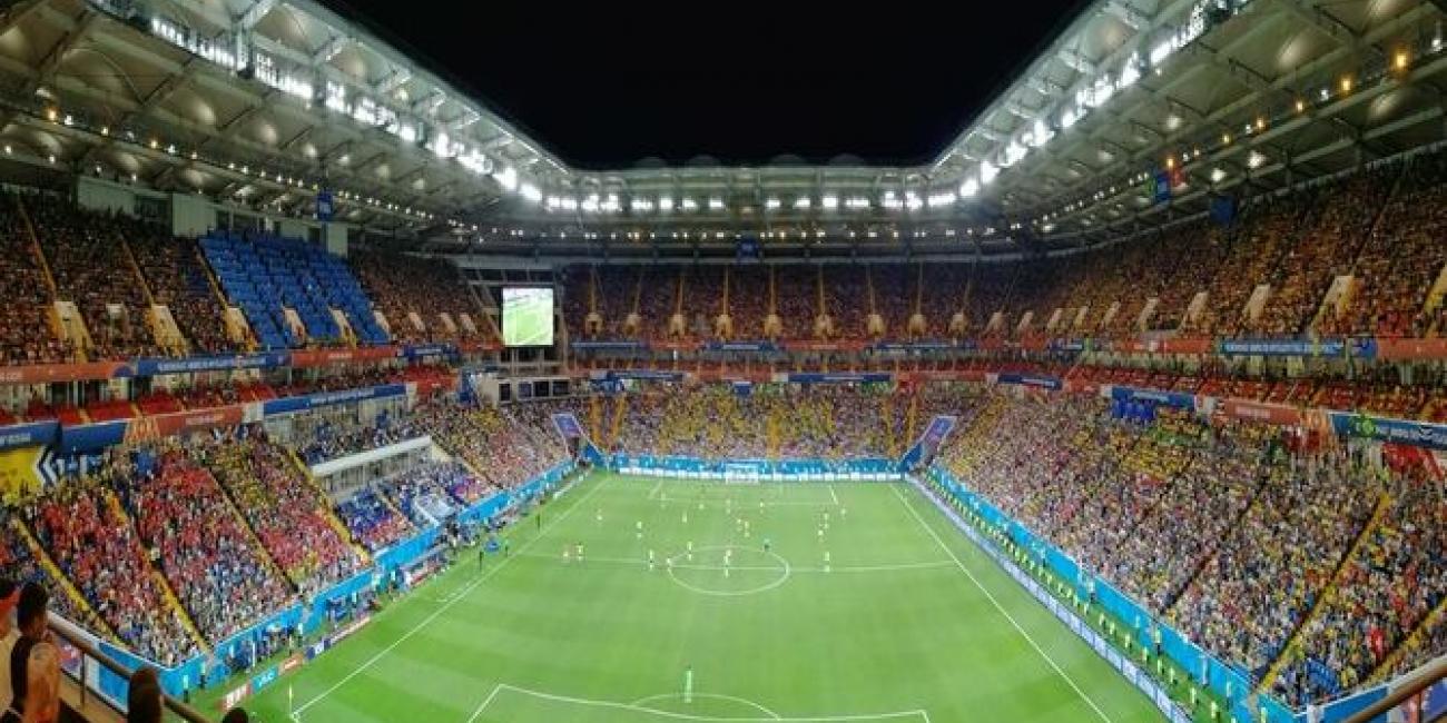 Светодиодные экраны для футбольного стадиона