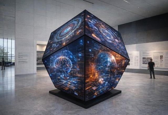 Видеокуб для 3D-визуализации