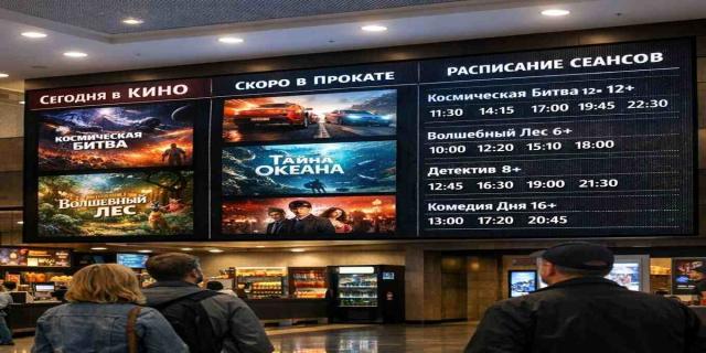 Рекламные светодиодные экраны