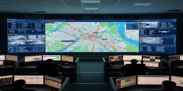 Светодиодное информационное табло для МЧС