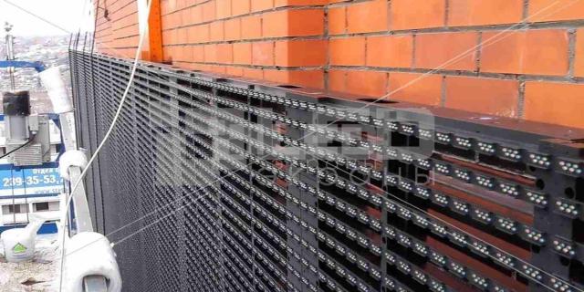 Фото стен/ниш где будет монтаж LED экрана
