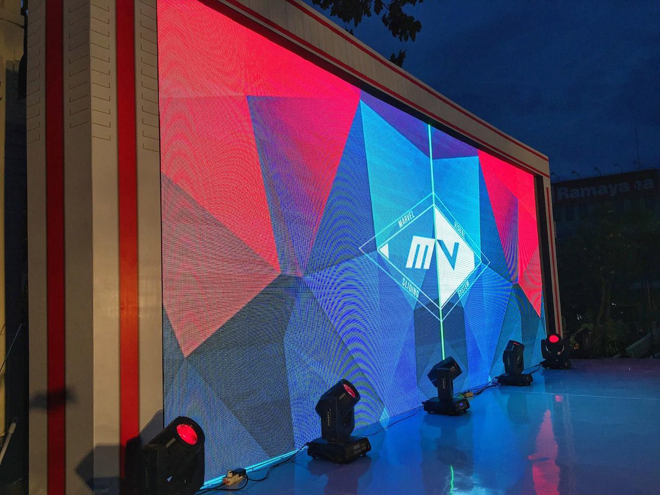 Светодиодные модули с шагом пикселя 4 мм