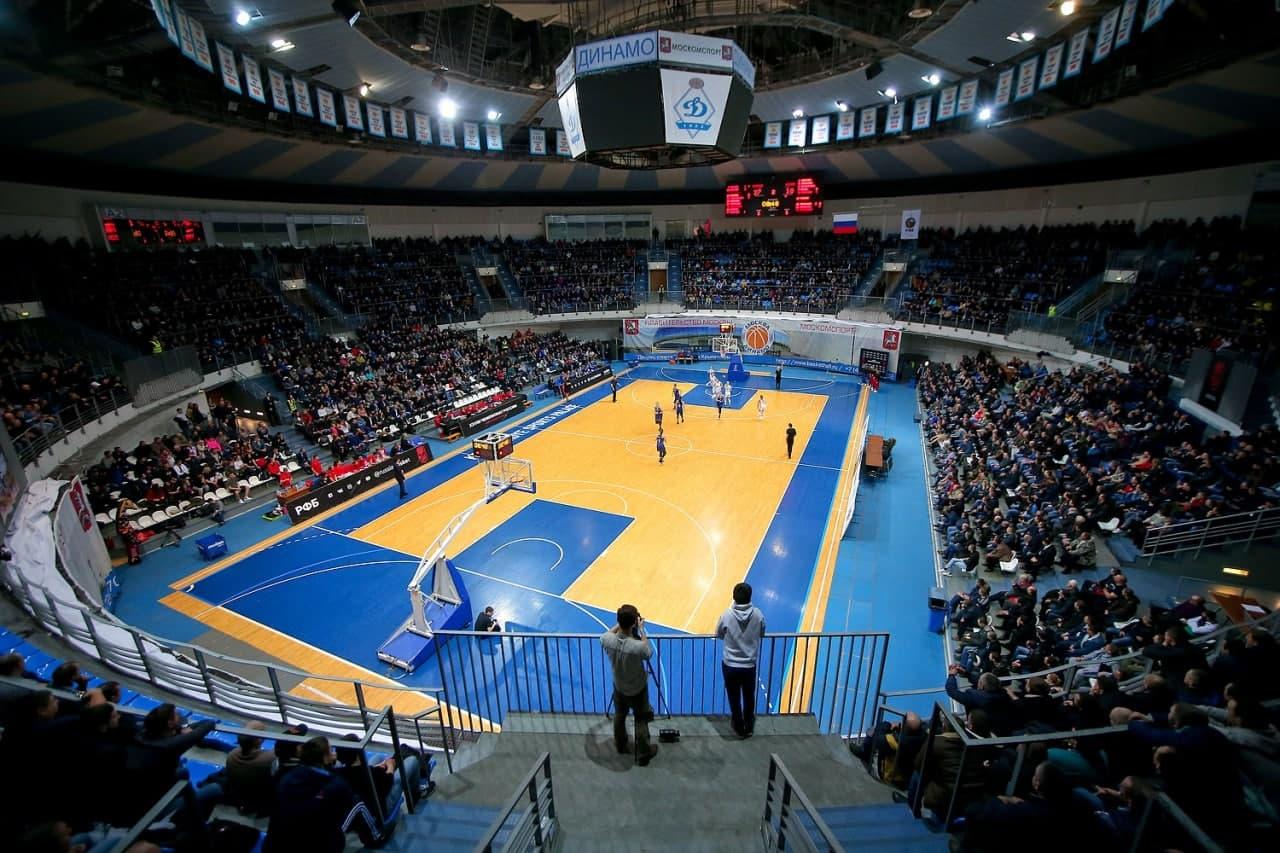 медиакуб в баскетбольном дворце Курска