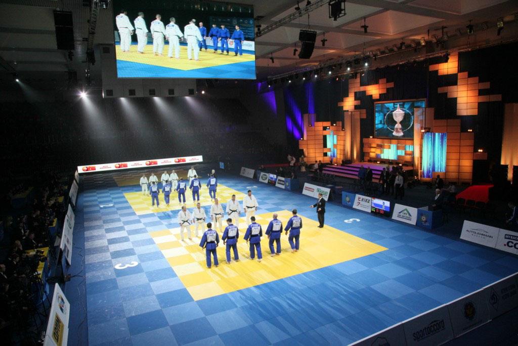 светодиодный экран в Академии дзюдо в Звенигороде