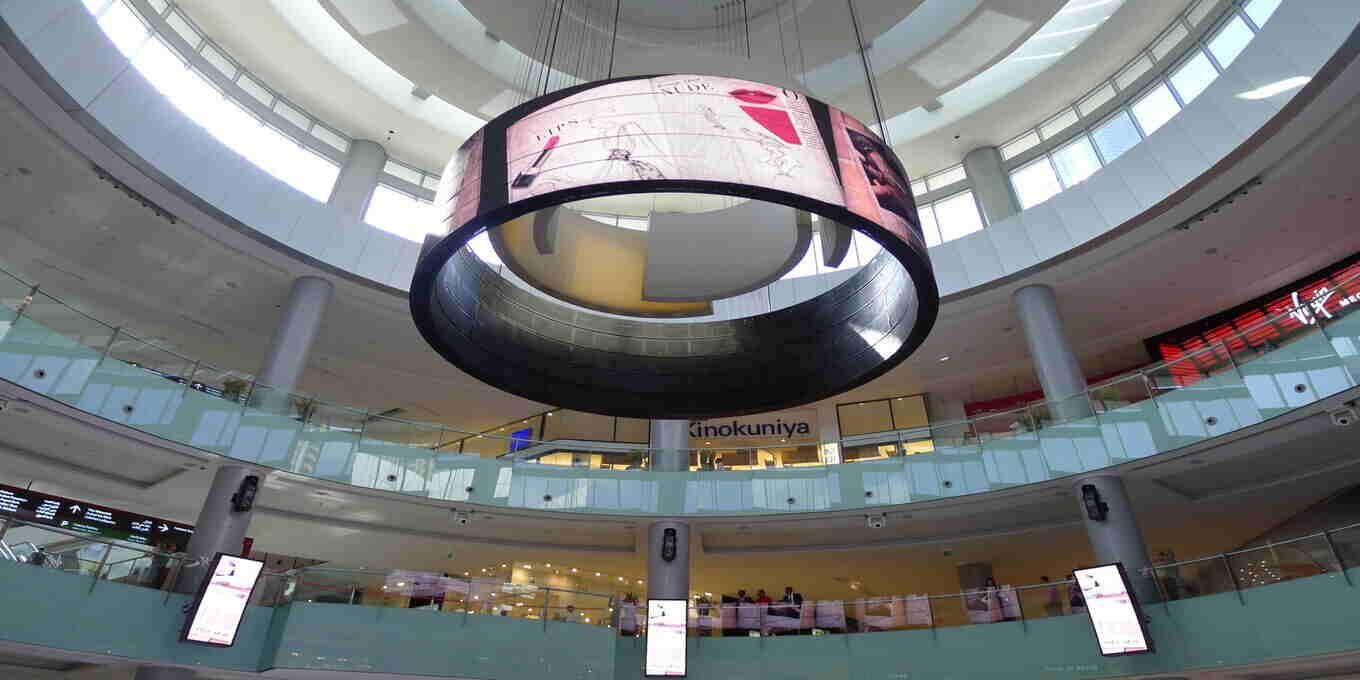 Светодиодные экраны для ТРЦ