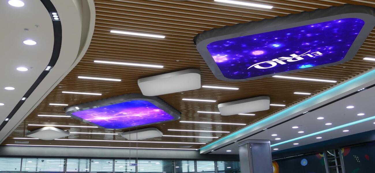 Светодиодные экраны для ТРЦ