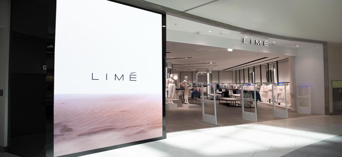 Светодиодный экран для витрин