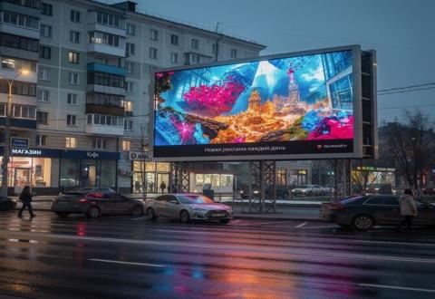 Уличные светодиодные LED-экраны для рекламы 