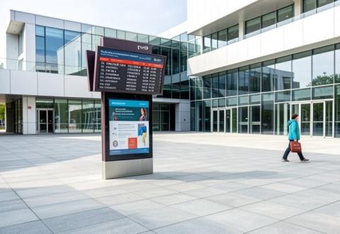 Уличные светодиодные пилоны